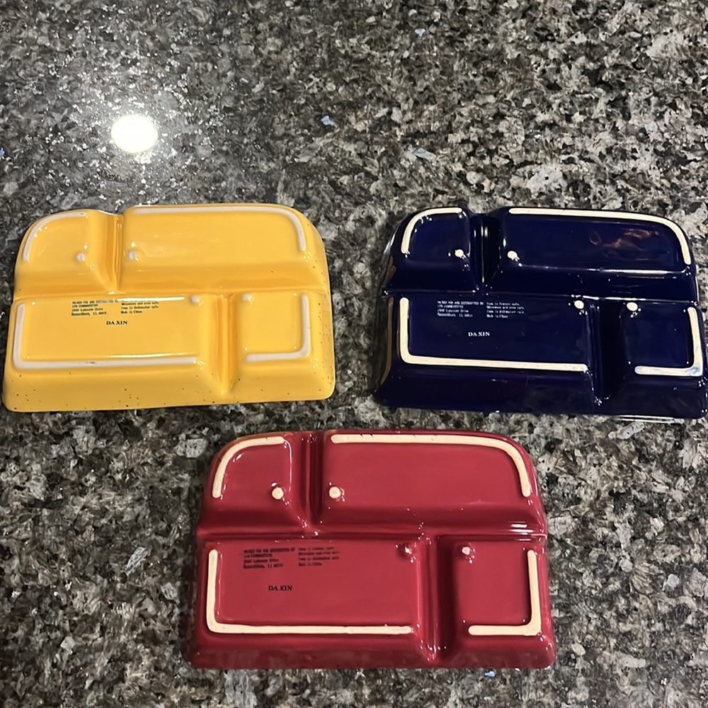 NWOT Three Da Xin Sushi Plates - Picture 6 of 6